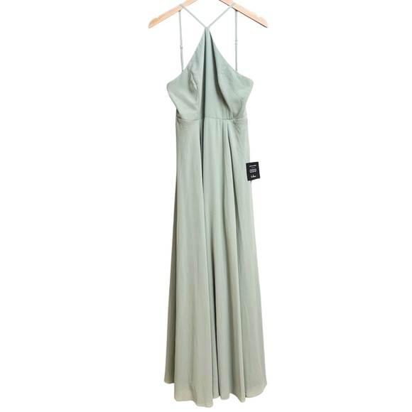 Lulu's Sage Green Maxi Dress - Picture 2 of 6